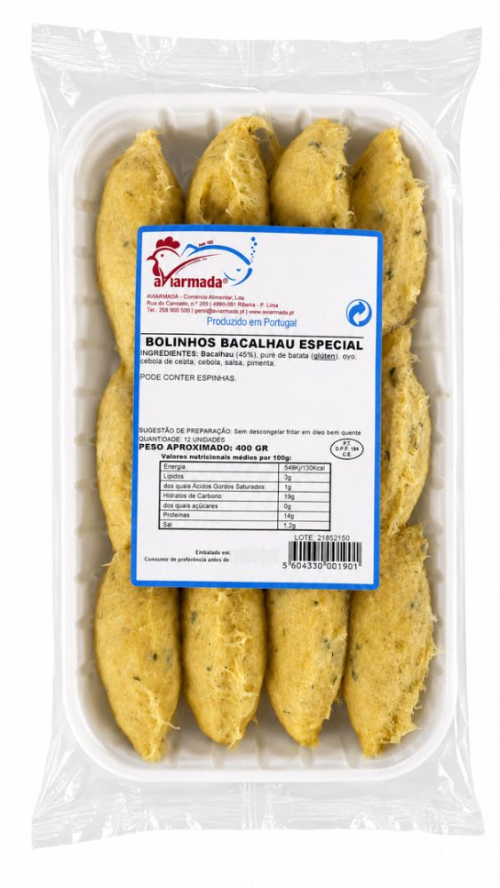 BOLINHOS BACALHAU ESPECIAL (cx.6 cov.)