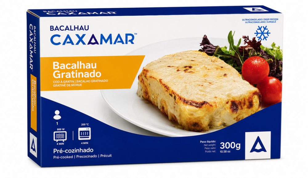 BACALHAU GRATINADO (CX:16X300GR) - CAXAMAR
