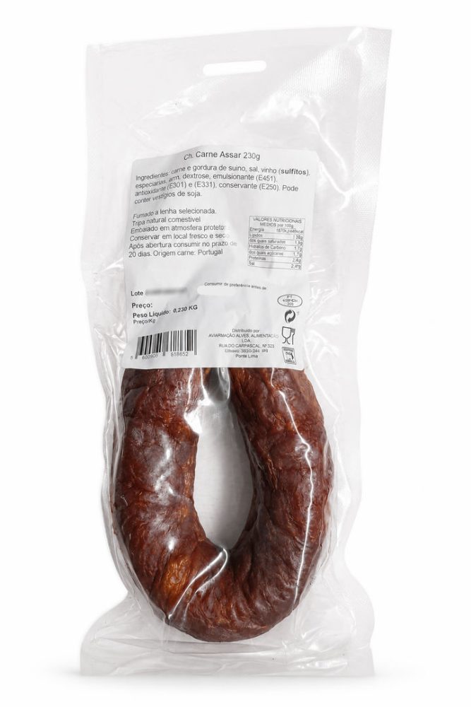 CHOURIÇO CARNE  ASSAR 1X1
