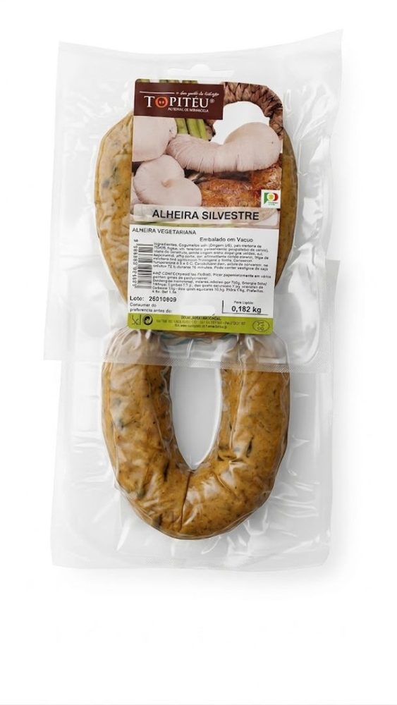 ALHEIRA SILVESTRE VEGETARIANA 1x1 (cx.3kg/15un) TOPITEU