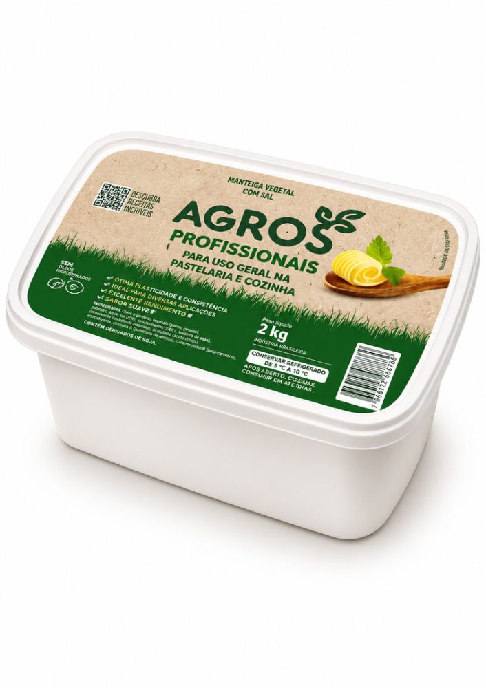 MANTEIGA AGROS (cx 6x1kg)