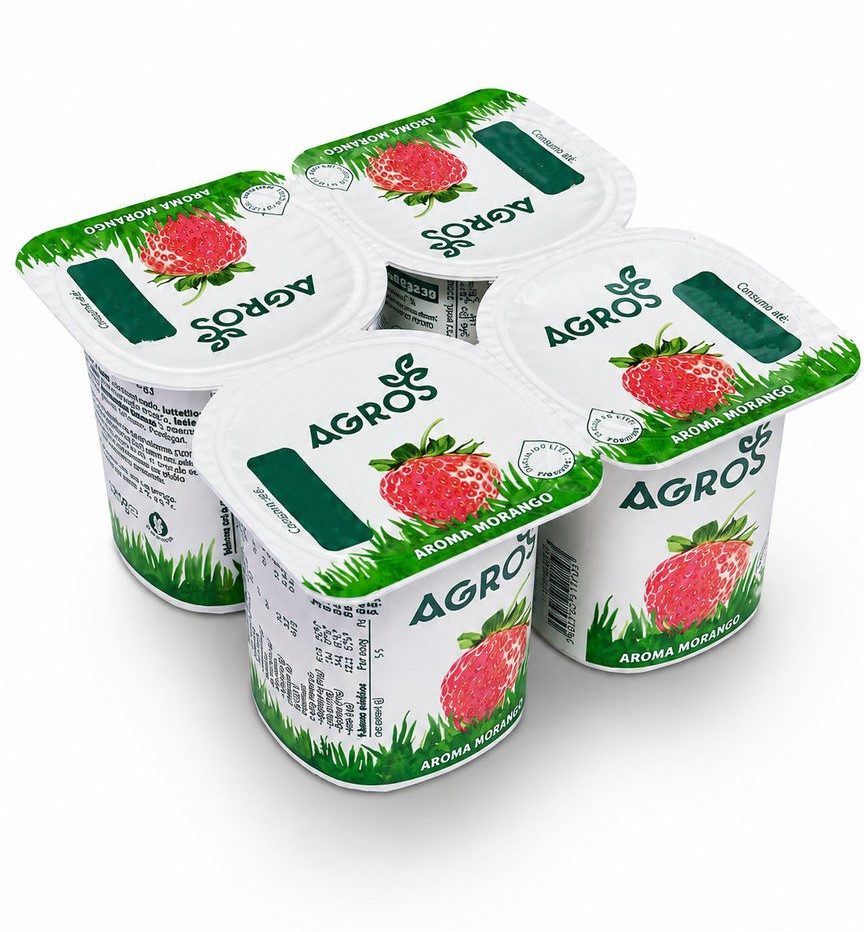 IOGURTE AROMA MORANGO AGROS