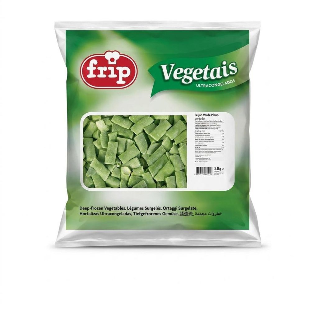 FEIJAO VERDE PLANO CORT. (cx.4x2.5kg) - FRIP