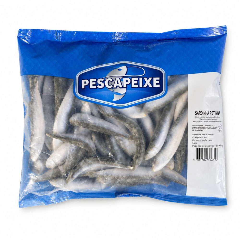 SARDINHA PETINGA EMB: SACO 800GR - PESCAPEIXE