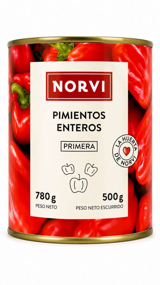 PIMENTO INTEIRO LATA 780GR /EMB. 12UN