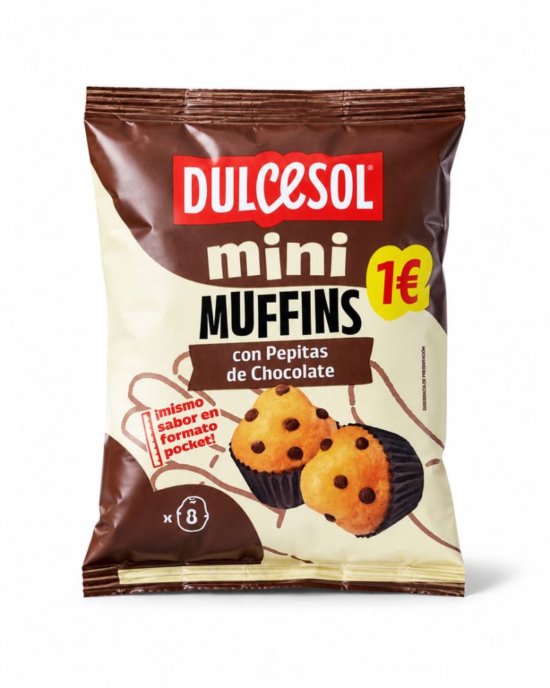 EURO MADALENAS C/ PEPITAS (cx.16X133gr) DULCESOL