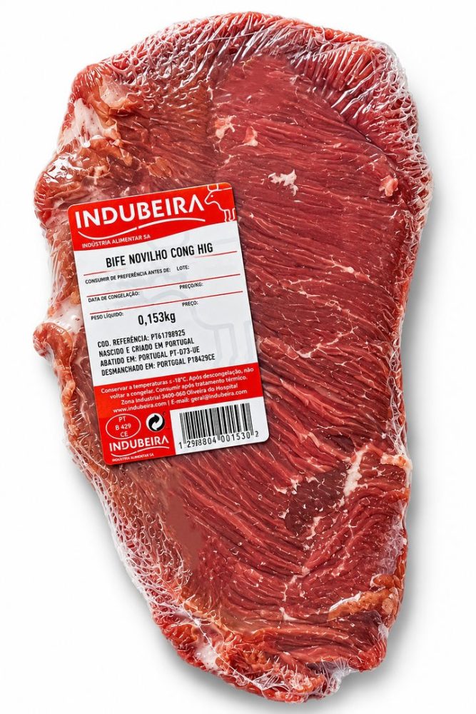 BIFE DE NOVILHO HIG. 1X1 - INDUBEIRA