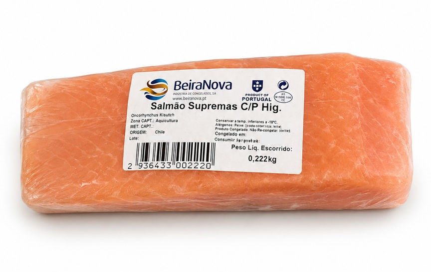 SALMAO SUPREMAS C/PELE  HIG. CX:6KG - B.N.