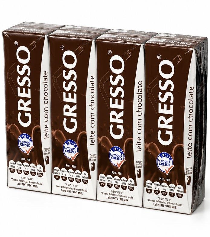 LEITE CHOCOLATADO 32X200ML *GRESSO*