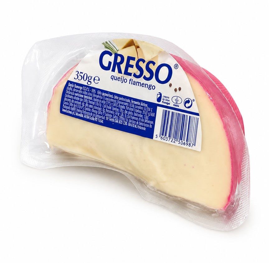 QUEIJO FLAMENGO 1/4 (cx.24x350gr) GRESSO