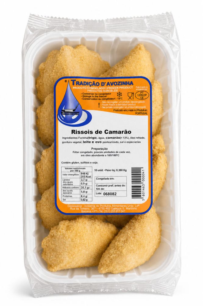 RISSOIS CAMARAO 12X10 UNI AVOZINHA