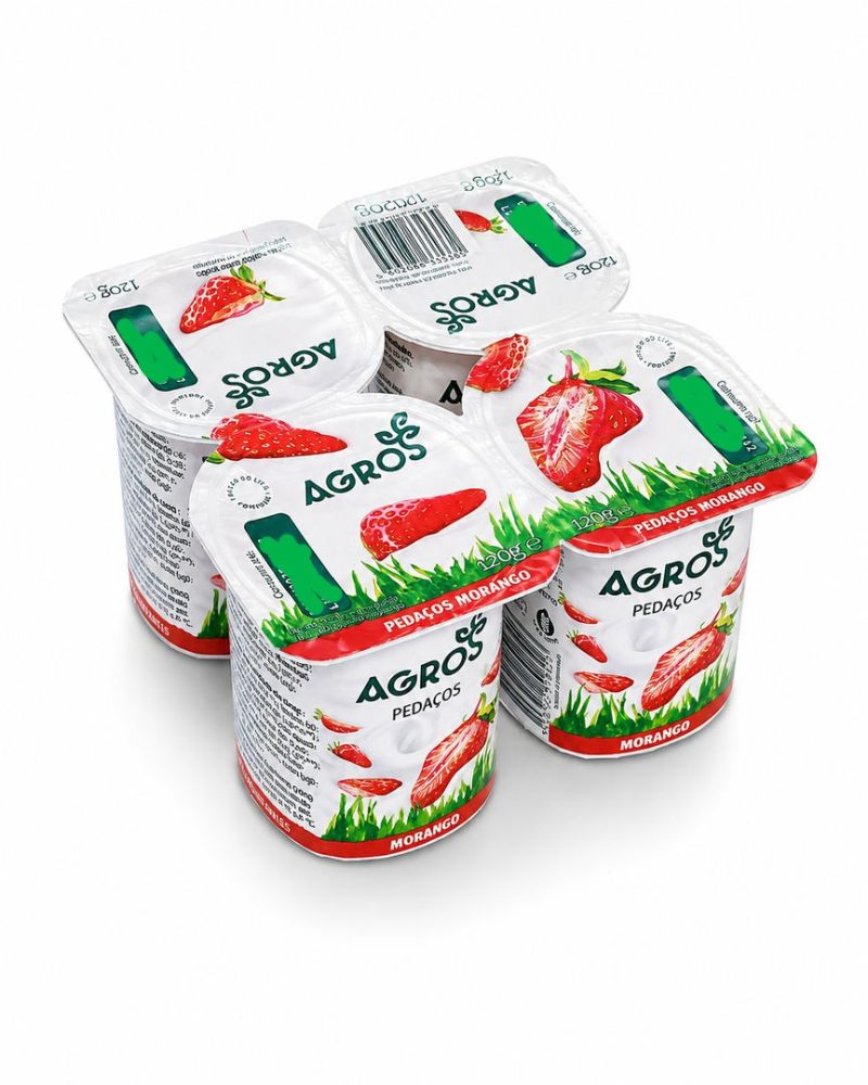 IOGURTE C/PEDAÇOS MORANGO AGROS