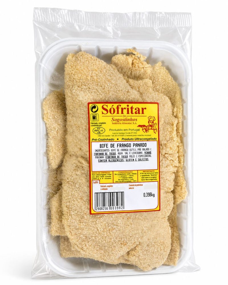 BIFE FRANGO PANADO COV.(cx.+-3kg ) SOFRITAR