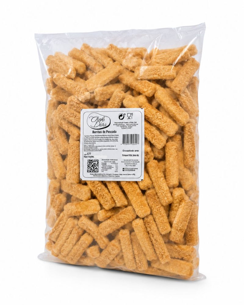 BARRINHAS PESCADA SC 3KG CX:2 SACOS -
