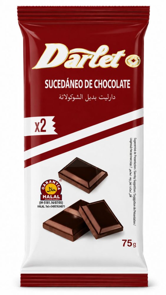 CHOCOL. DARLET LEITE  (cx.28pack X 2un X 75gr)