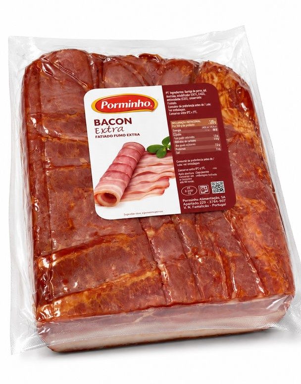 BACON EXTRA 1/2 CX.4 UN - PORMINHO