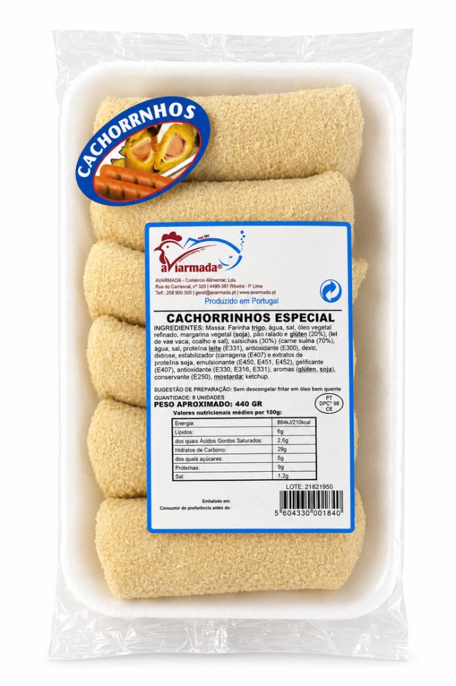 CACHORRINHO ESPECIAL (cx.6 cov.) AVIARMADA