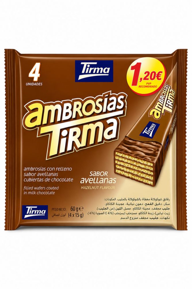 EURO - BOLACHA AMBROSIA TRADICIONAL (cx.16x86gr) - TIRMA