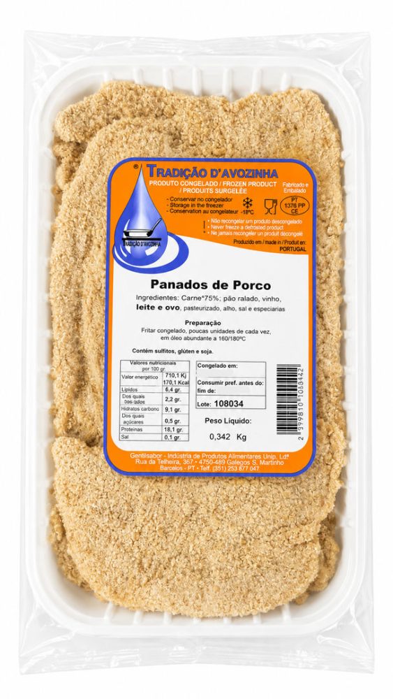 FEBRAS PORCO PANADAS AVOZINHA