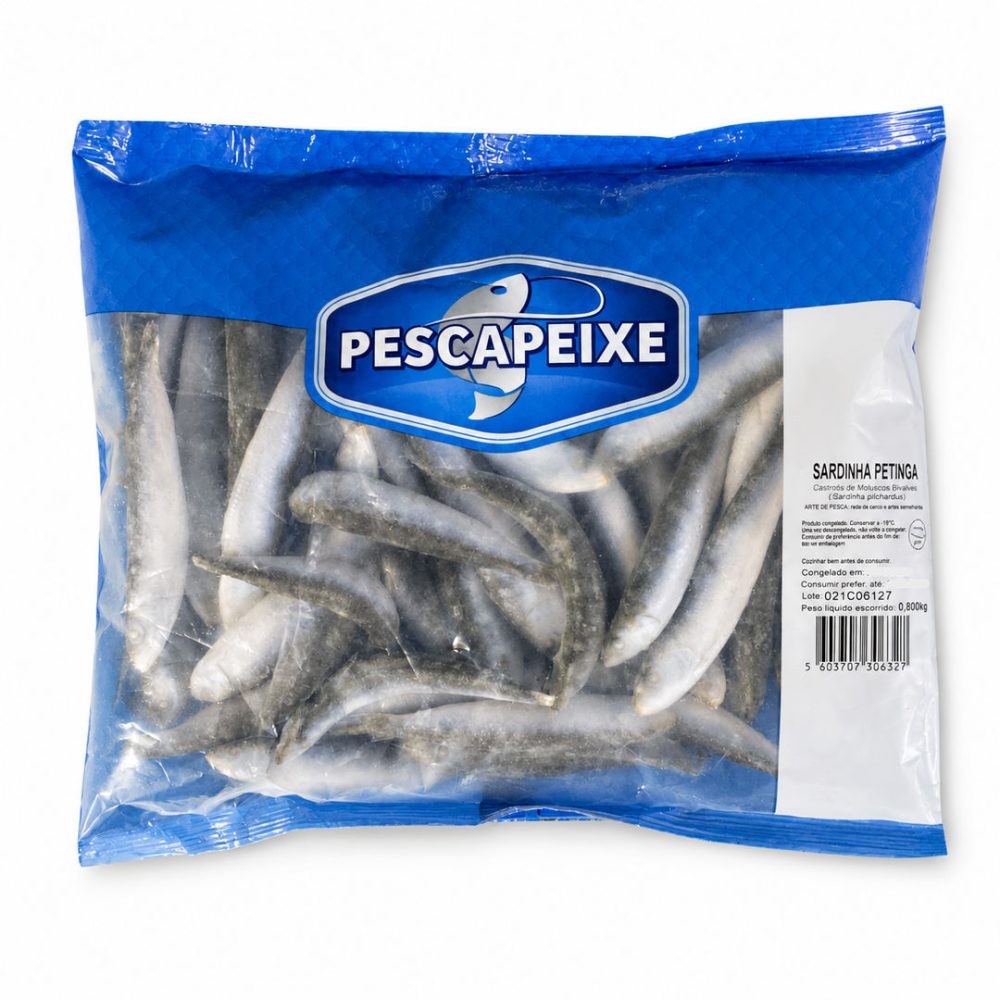 SARDINHA PETINGA EMB: SACO 800GR - PESCAPEIXE