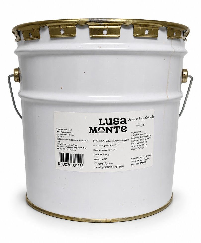 AZEITONA PRETA OXIDADA 28/32 LATA 5KG